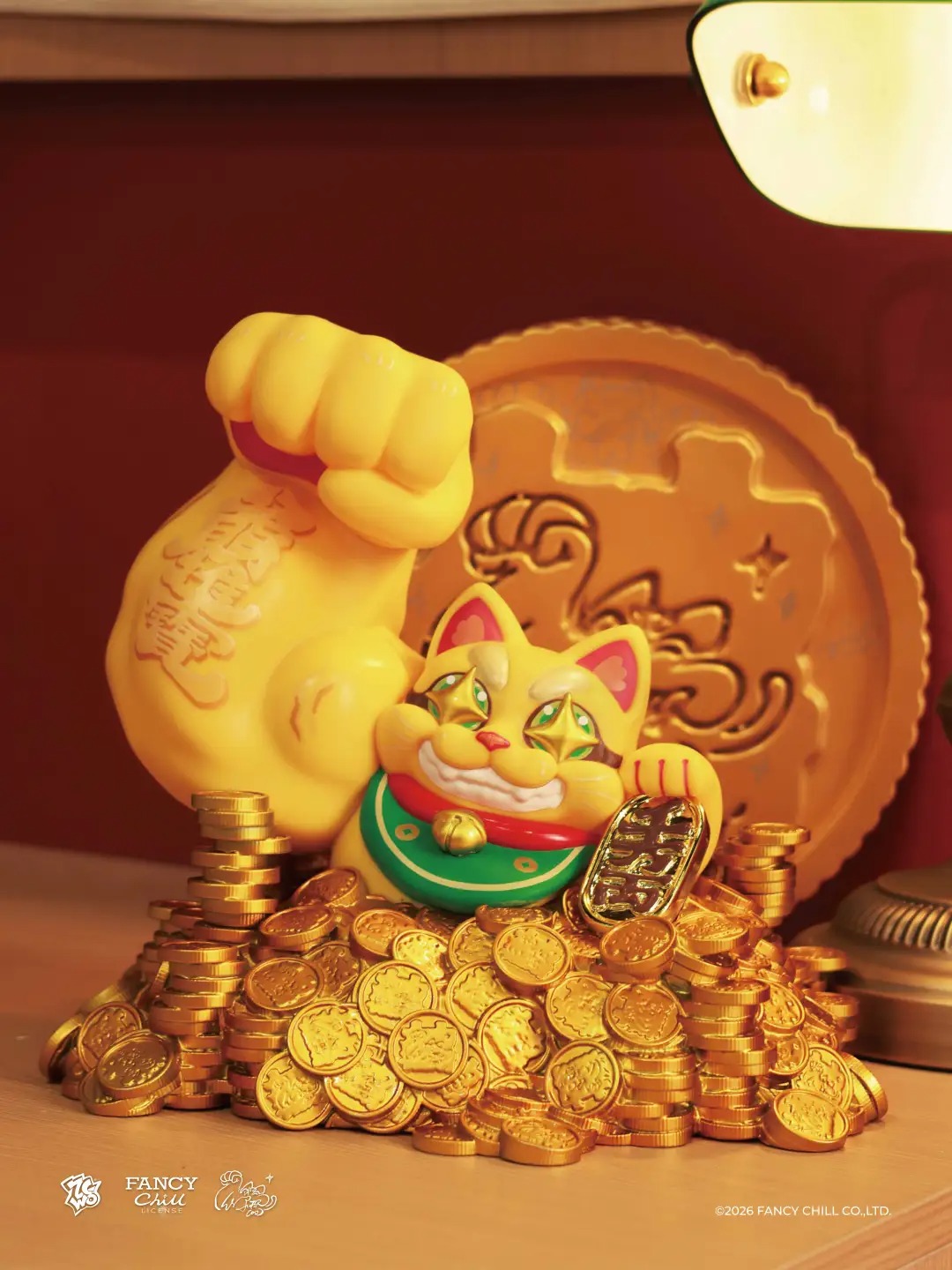 GREAT POWER FORTUNE CAT - Golden Mountain
