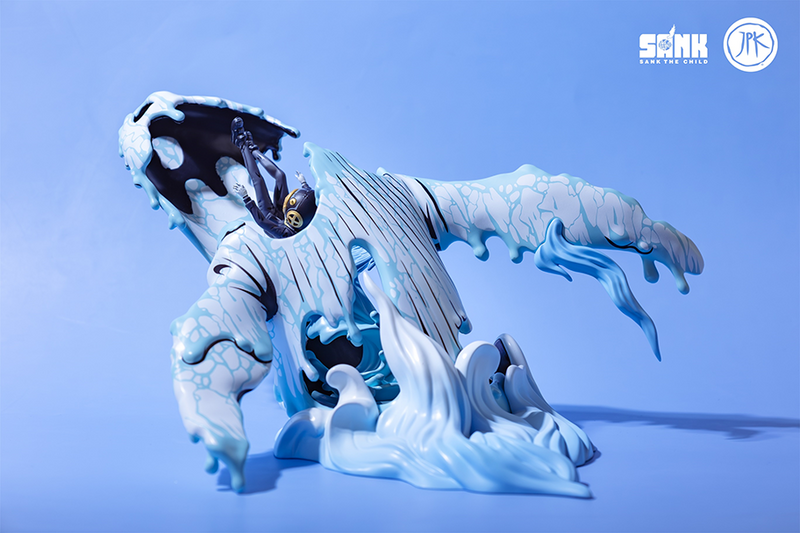 SankToys x Jon-Paul-Kaiser- Sank-Whale Fall-The Great Wave