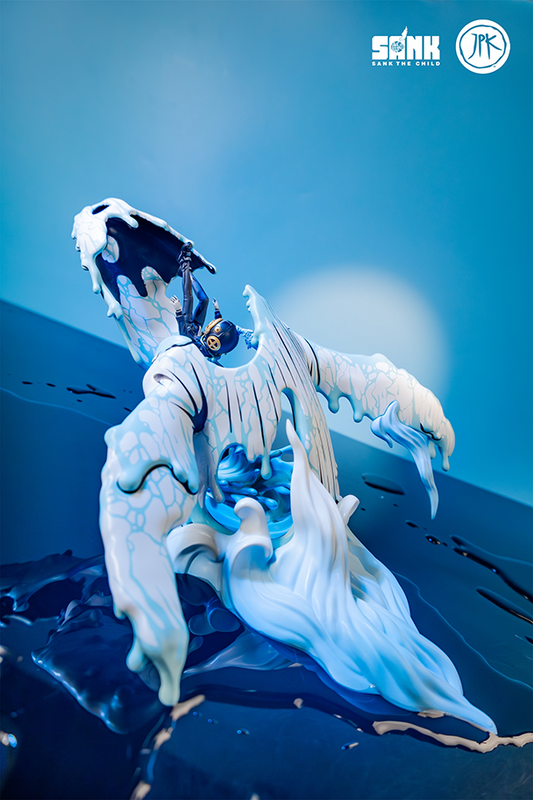 SankToys x Jon-Paul-Kaiser- Sank-Whale Fall-The Great Wave