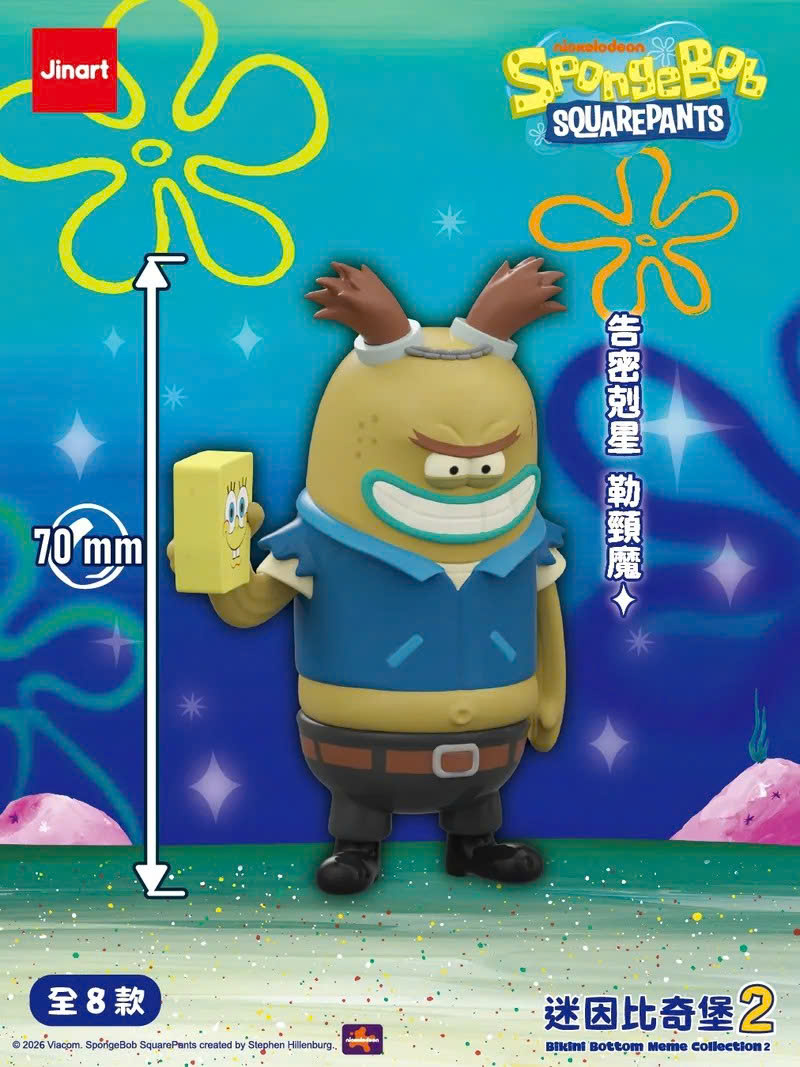 JINART SpongeBob SquarePants - Meme Bikini Bottom Blind Box Series 2