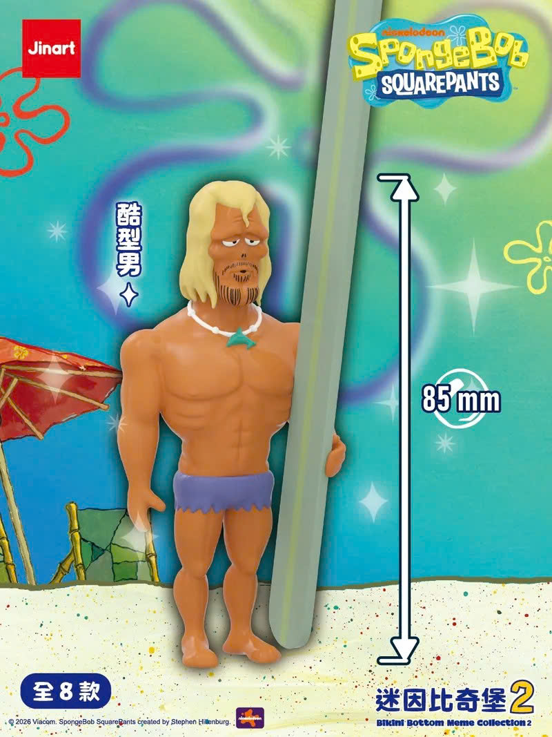JINART SpongeBob SquarePants - Meme Bikini Bottom Blind Box Series 2