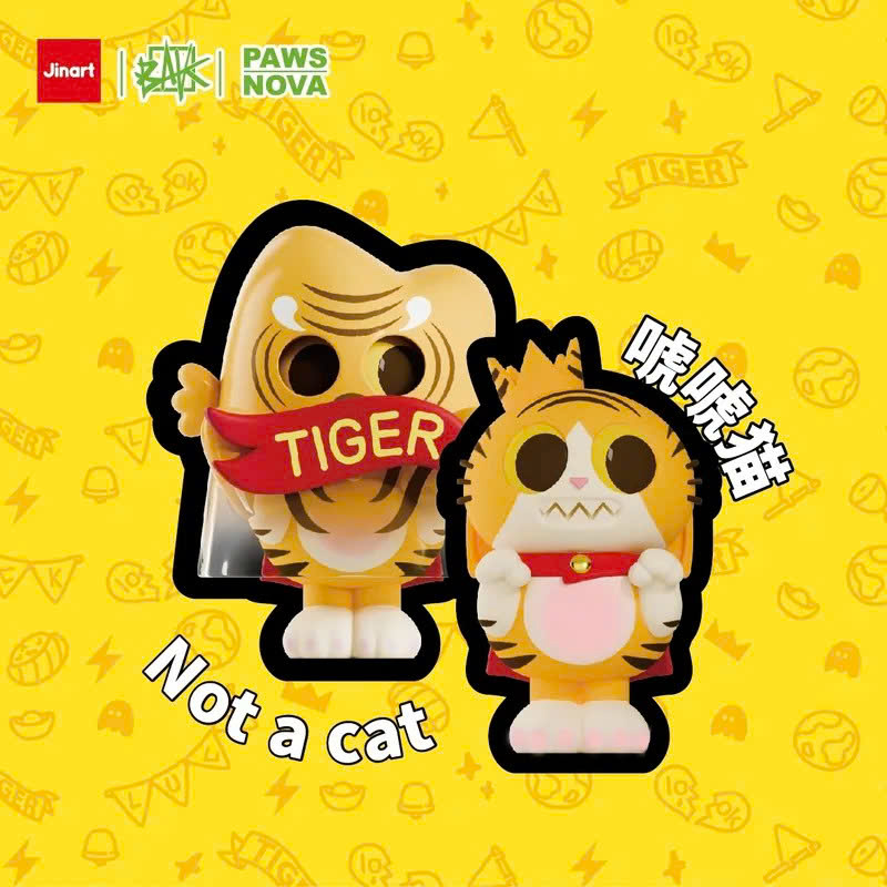Jinart x PAWS NOVA Ghost Cat Series Mini Blind Box