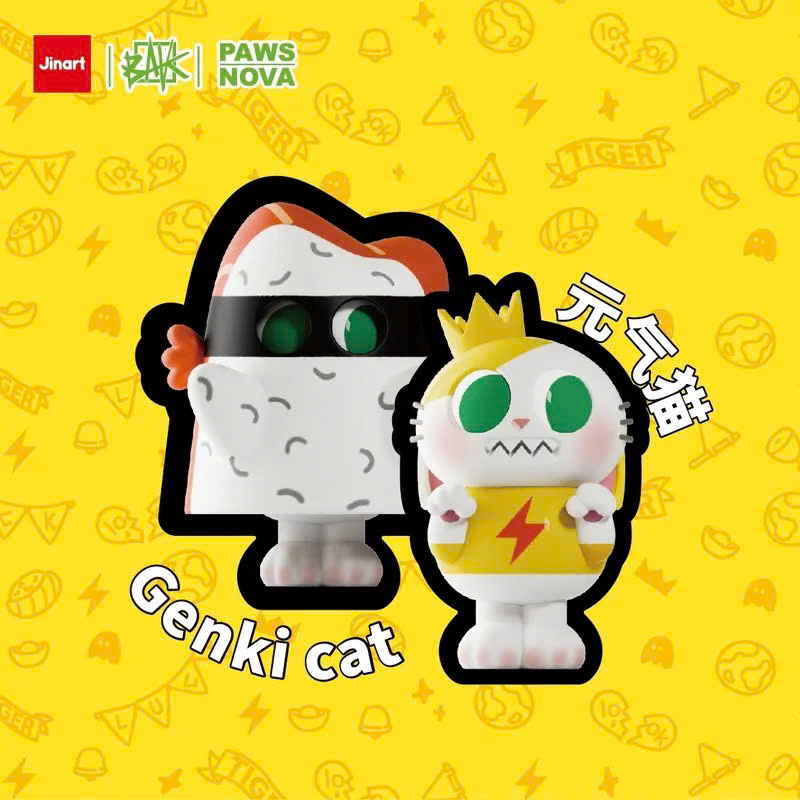 Jinart x PAWS NOVA Ghost Cat Series Mini Blind Box