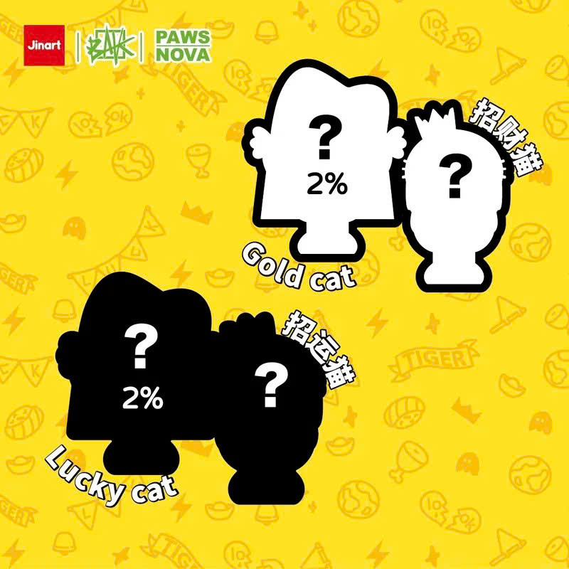 Jinart x PAWS NOVA Ghost Cat Series Mini Blind Box