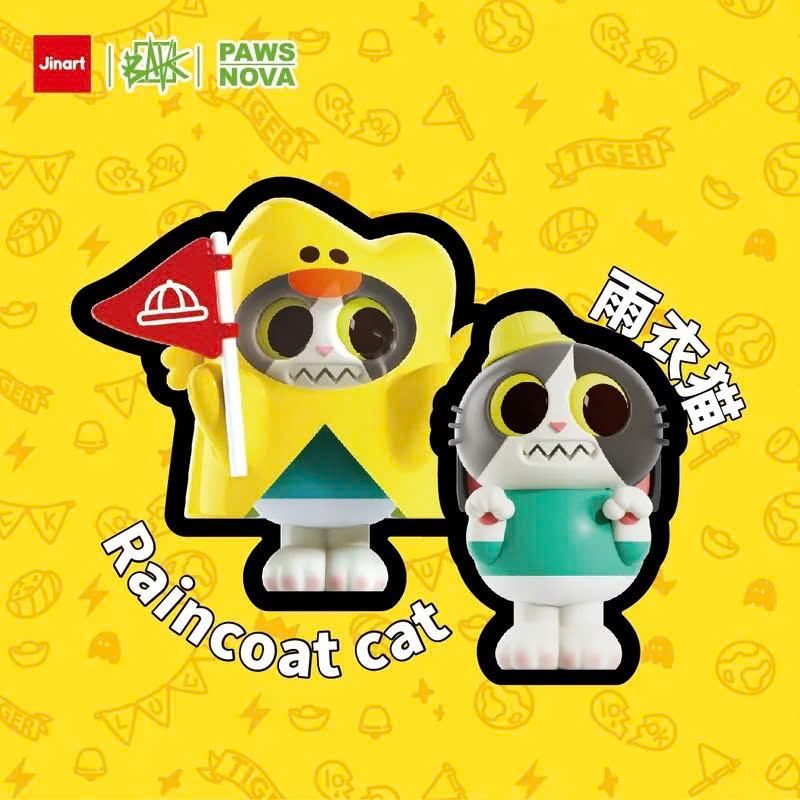 Jinart x PAWS NOVA Ghost Cat Series Mini Blind Box
