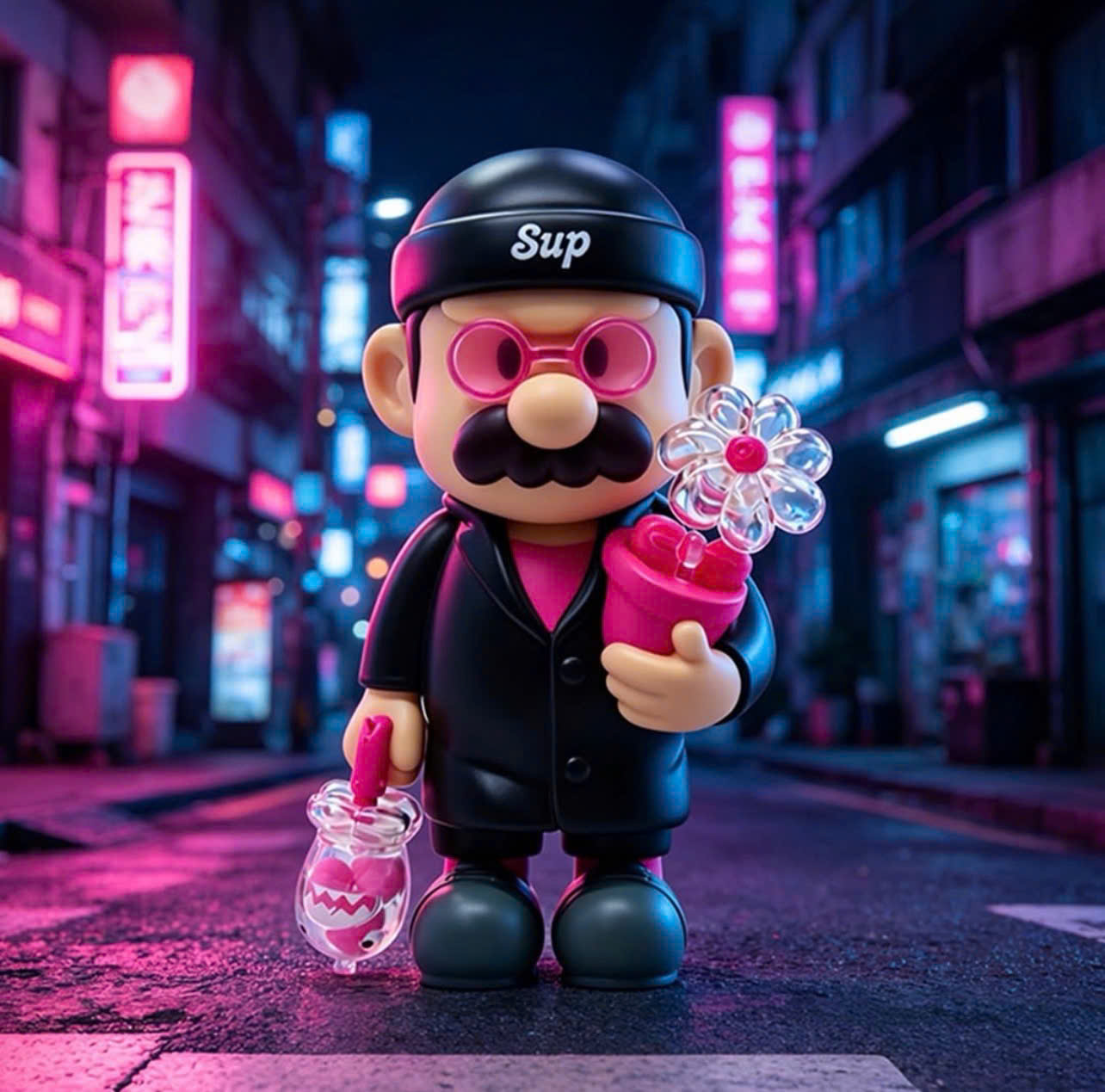 SUP. PRO. ESNTL // Dark Pink Pro