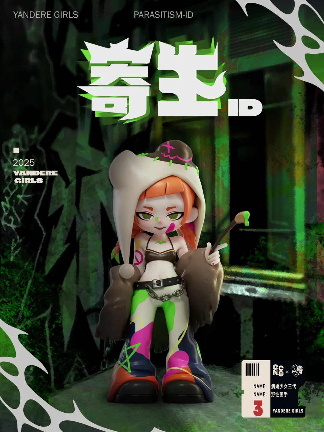 Yandere Girls 3.0 PARASITISM-ID Blind Box Series