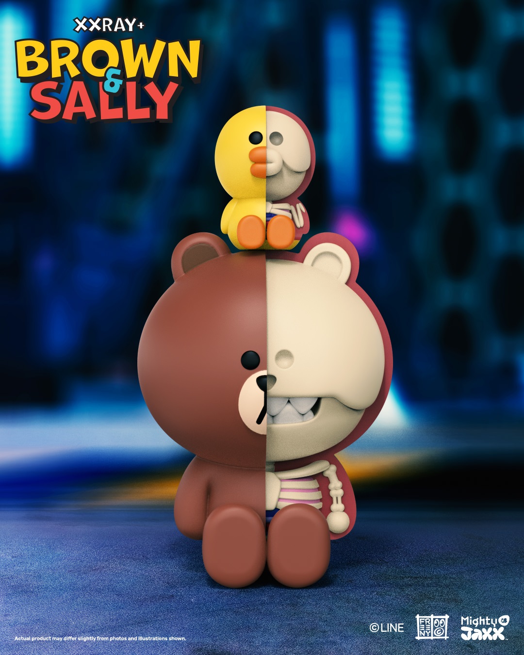 XXRAY PLUS BROWN & SALLY