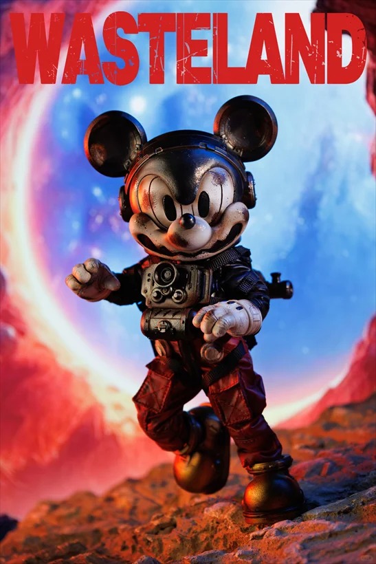 Wasteland-Space Mouse-Red