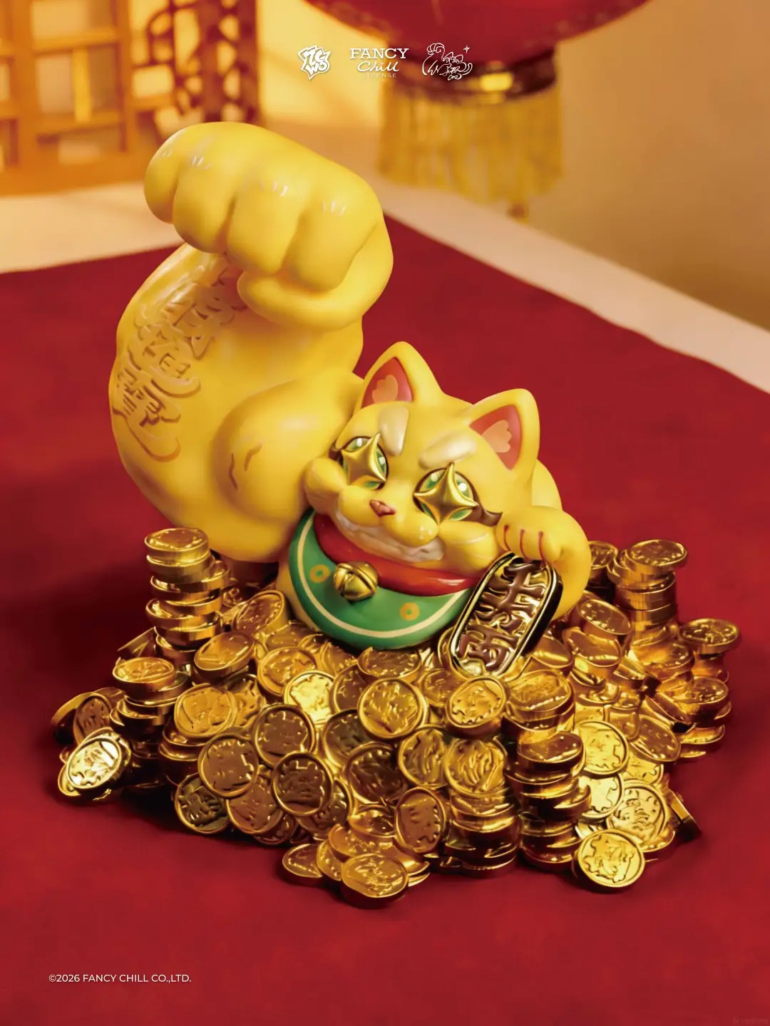 GREAT POWER FORTUNE CAT - Golden Mountain