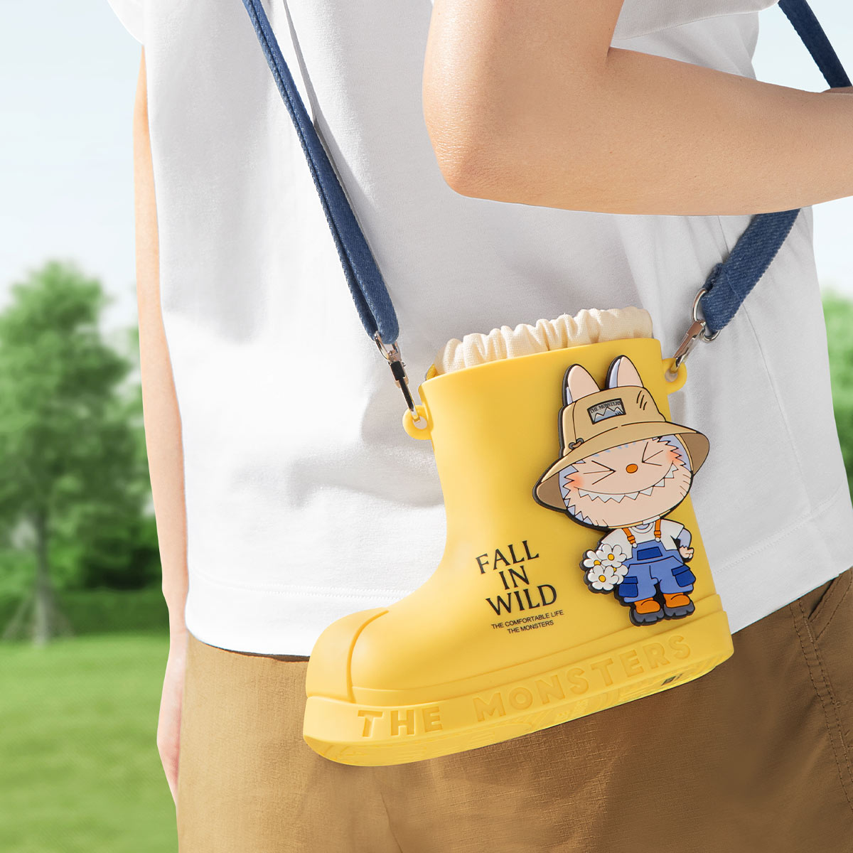 THE MONSTERS FALL IN WILD SERIES-Rain Boot Bag
