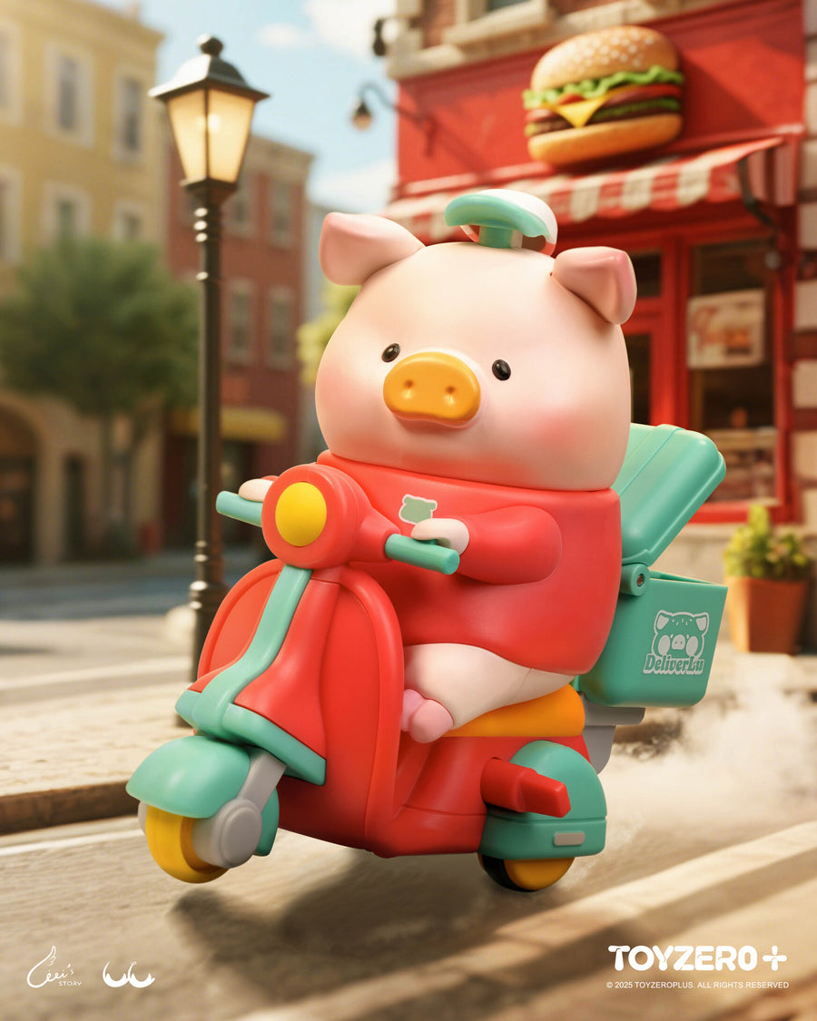 Lulu The Piggy - Hamburger Express Delivery Moveable Blind Box Series