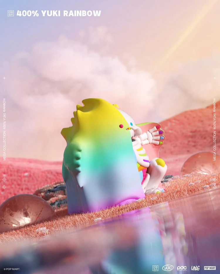 YUKI RAINBOW 400% Figure