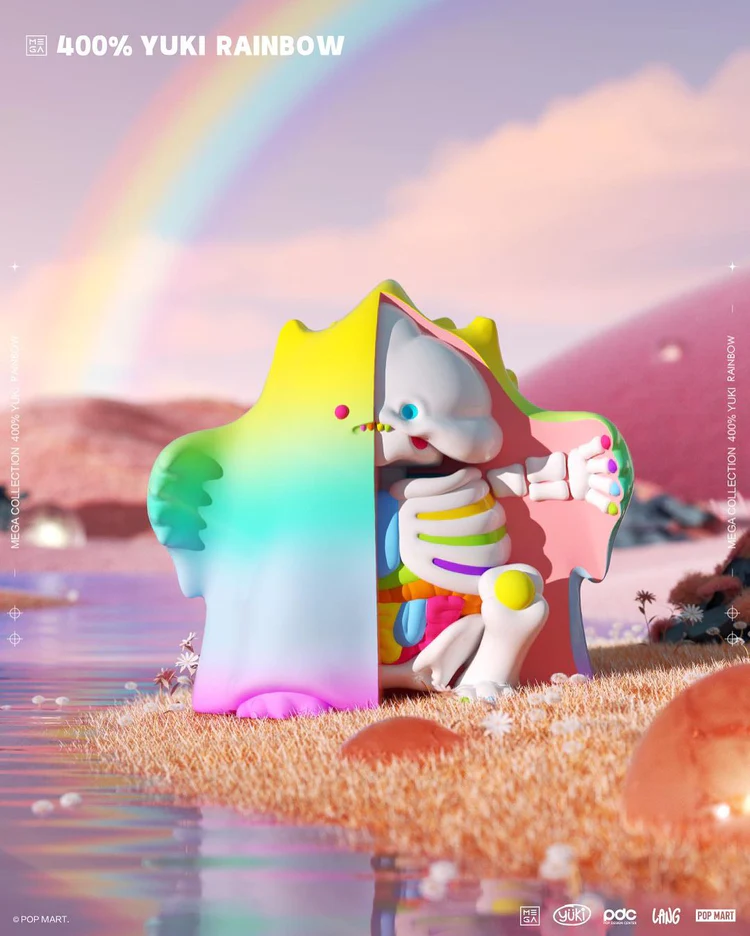 YUKI RAINBOW 400% Figure