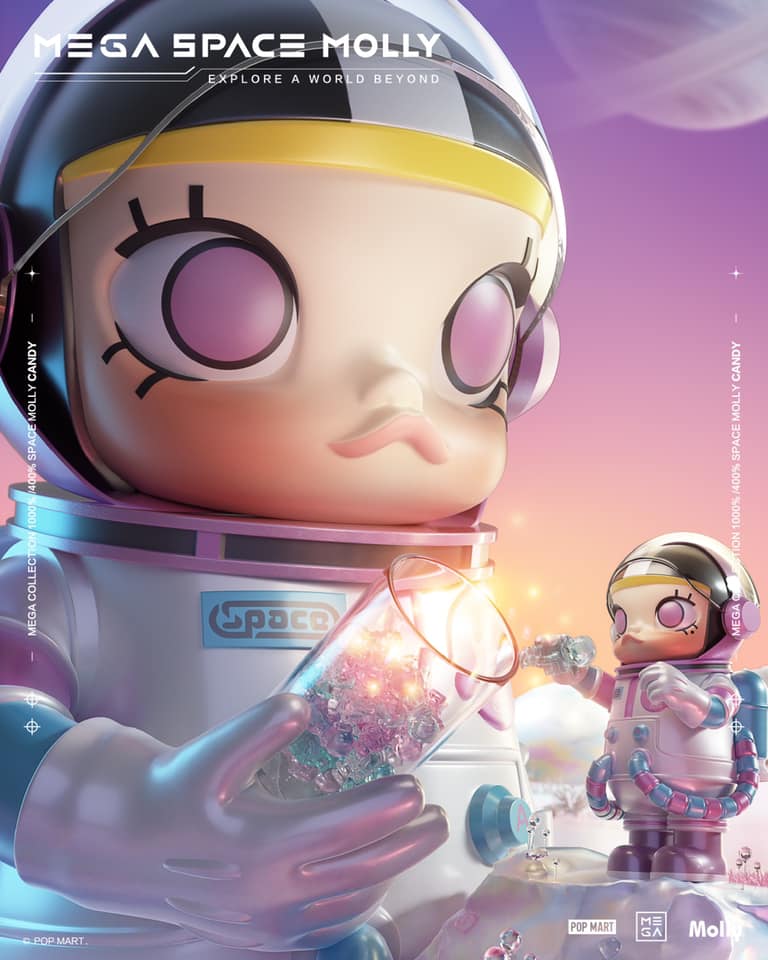 MEGA Collection 400% Space Molly Candy | Toyist Zone