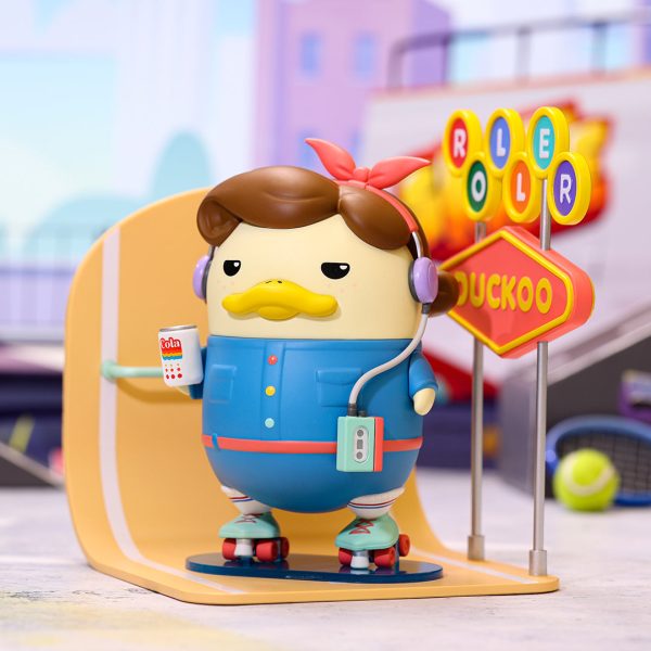Popmart x Duckoo Roller Skate Figure