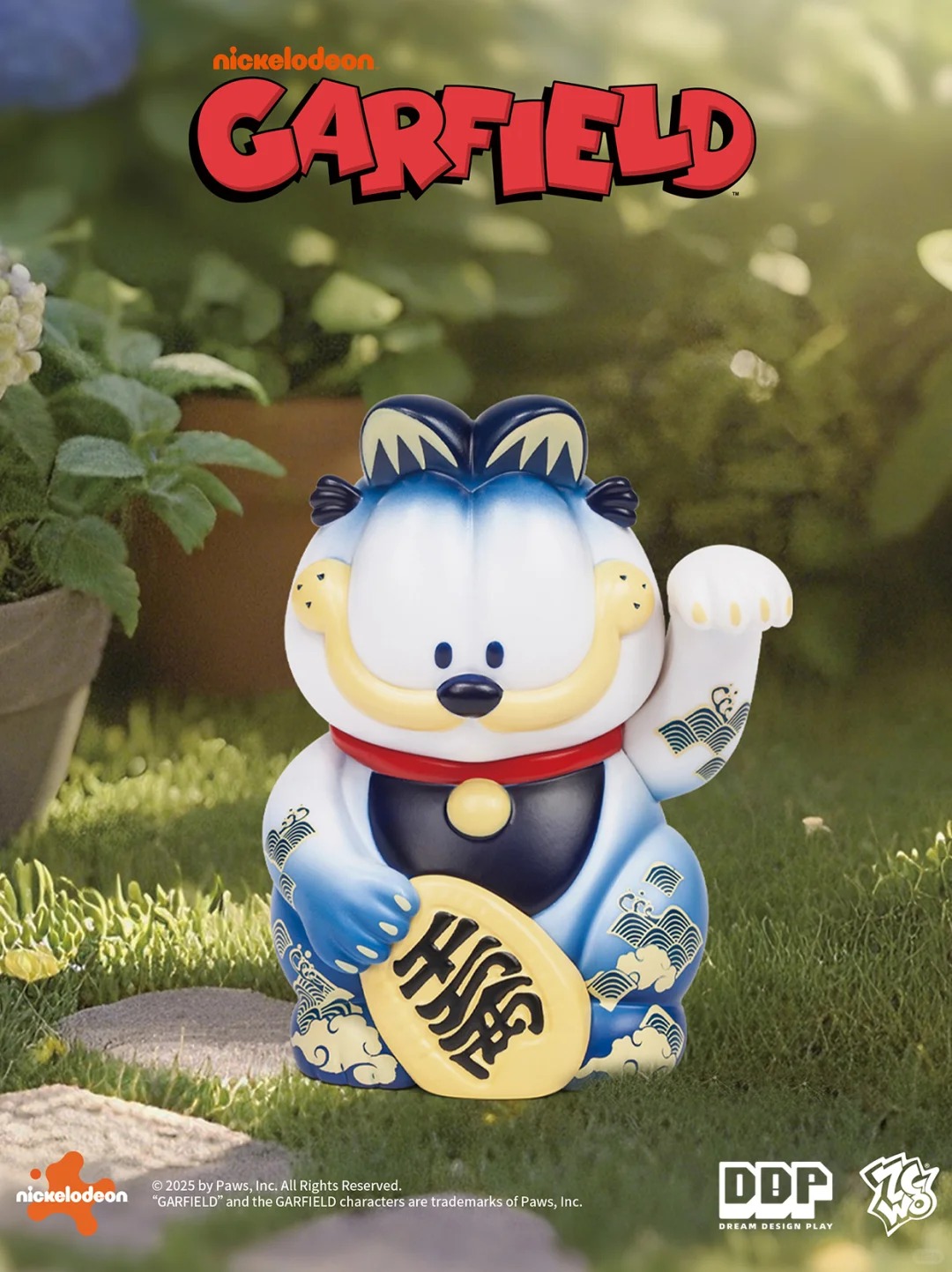 Garfield Art Lucky Cat Blind Box Series