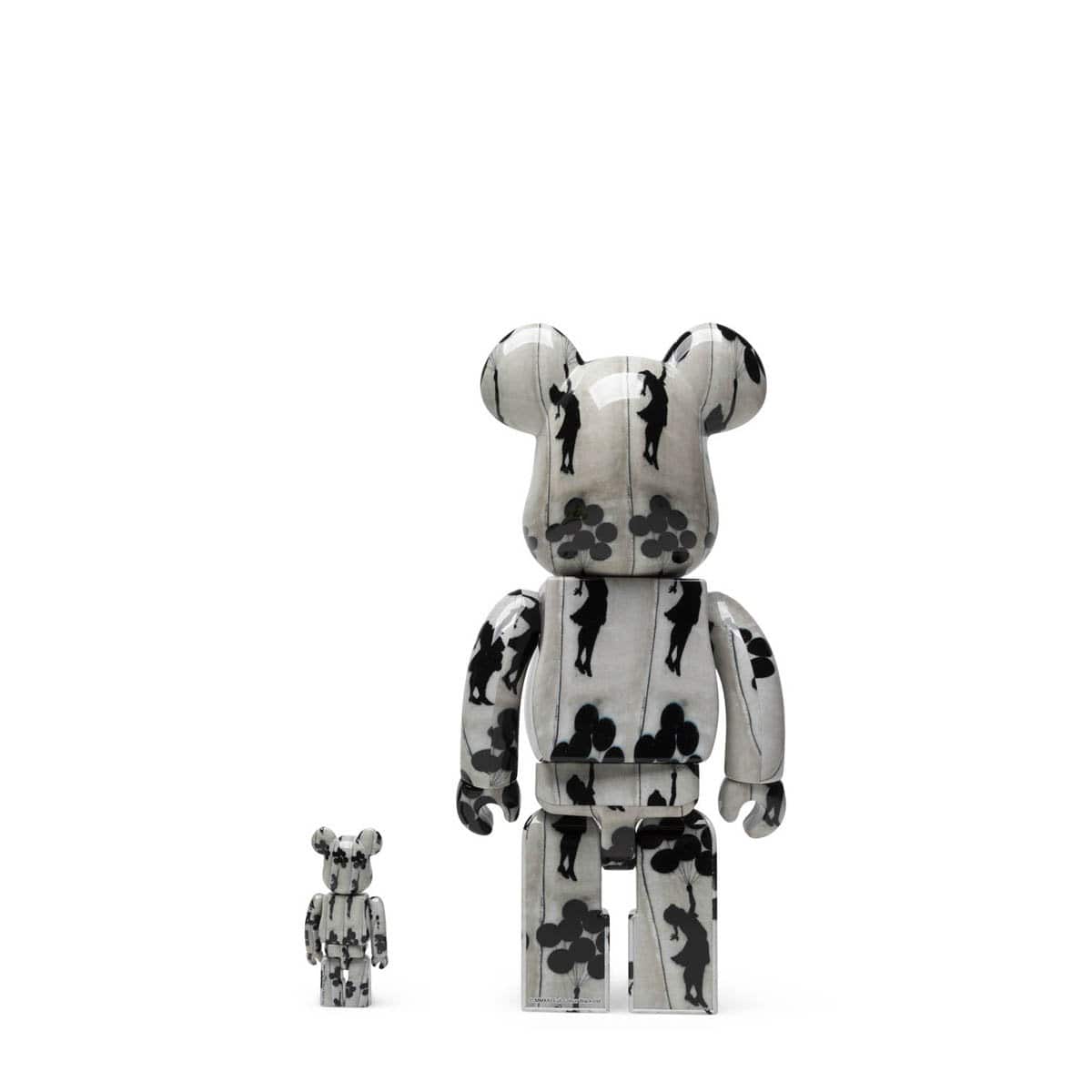 Be@rbrick Flying Balloons Girl 100％ & 400％ Set
