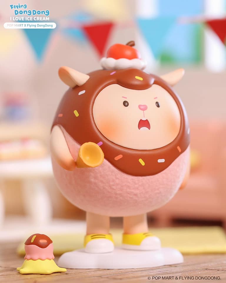 Popmart Flying DongDong I Love Ice Cream Blindbox Series