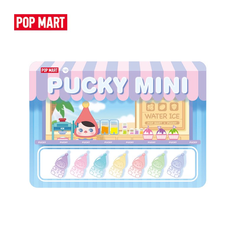 POPSHOT PUCKY  MINI Water Ice Figure Series