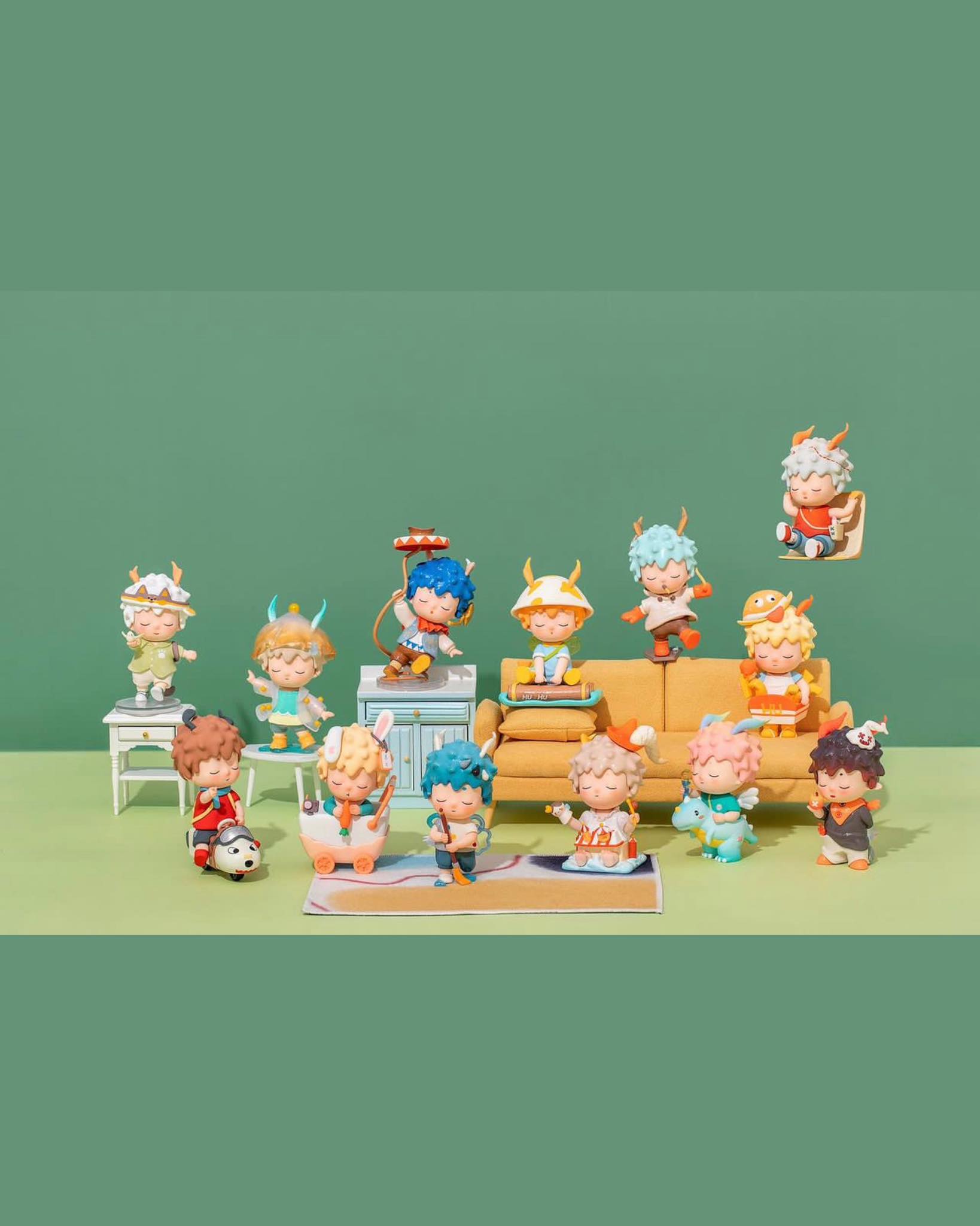 HUHU Weekend Fantasy Travel Notes Blind Box Series