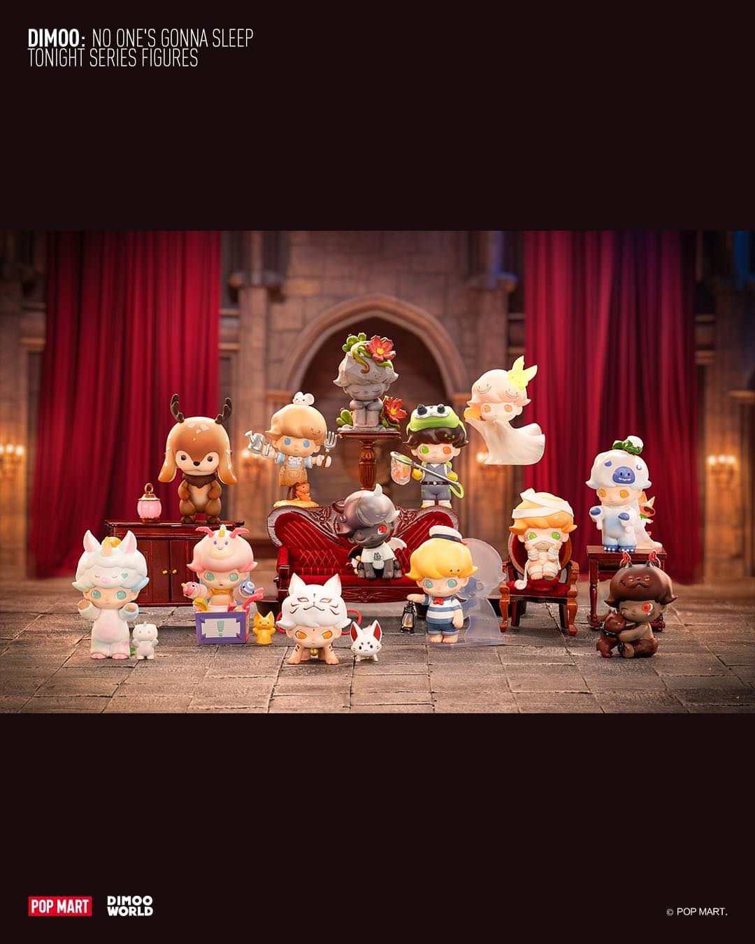 DIMOO：No One's Gonna Sleep Tonight  Series Figures