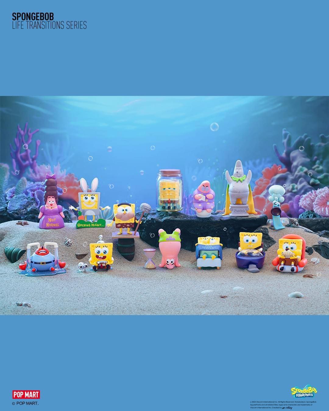 SpongeBob Life Transitions Series Figures