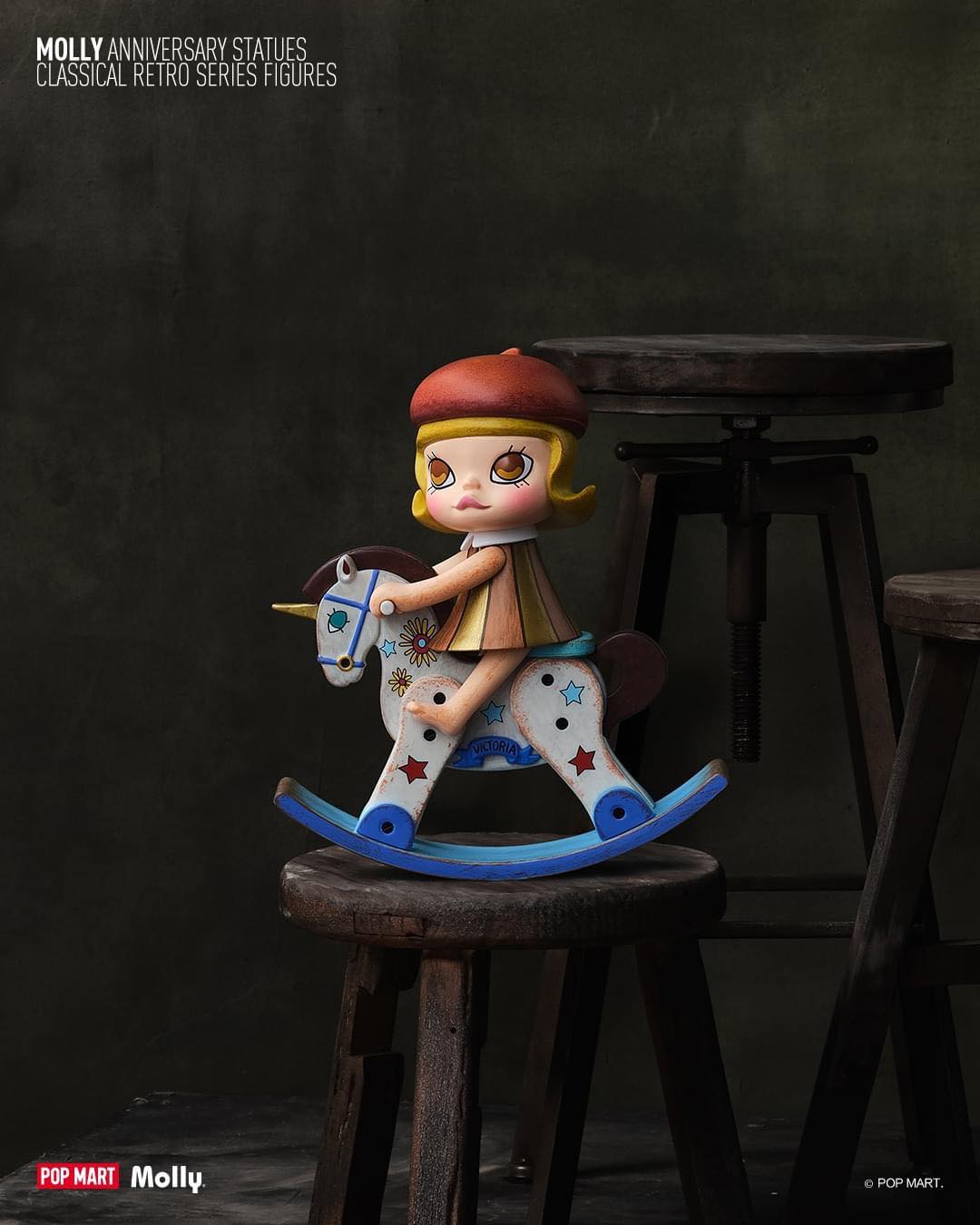 MOLLY Anniversary Statues Classical Retro Blind Box Series