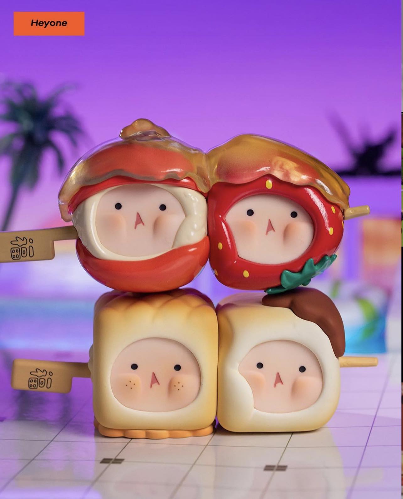 Tuan Tuan Neon Sunset Bistro Blind Box Series