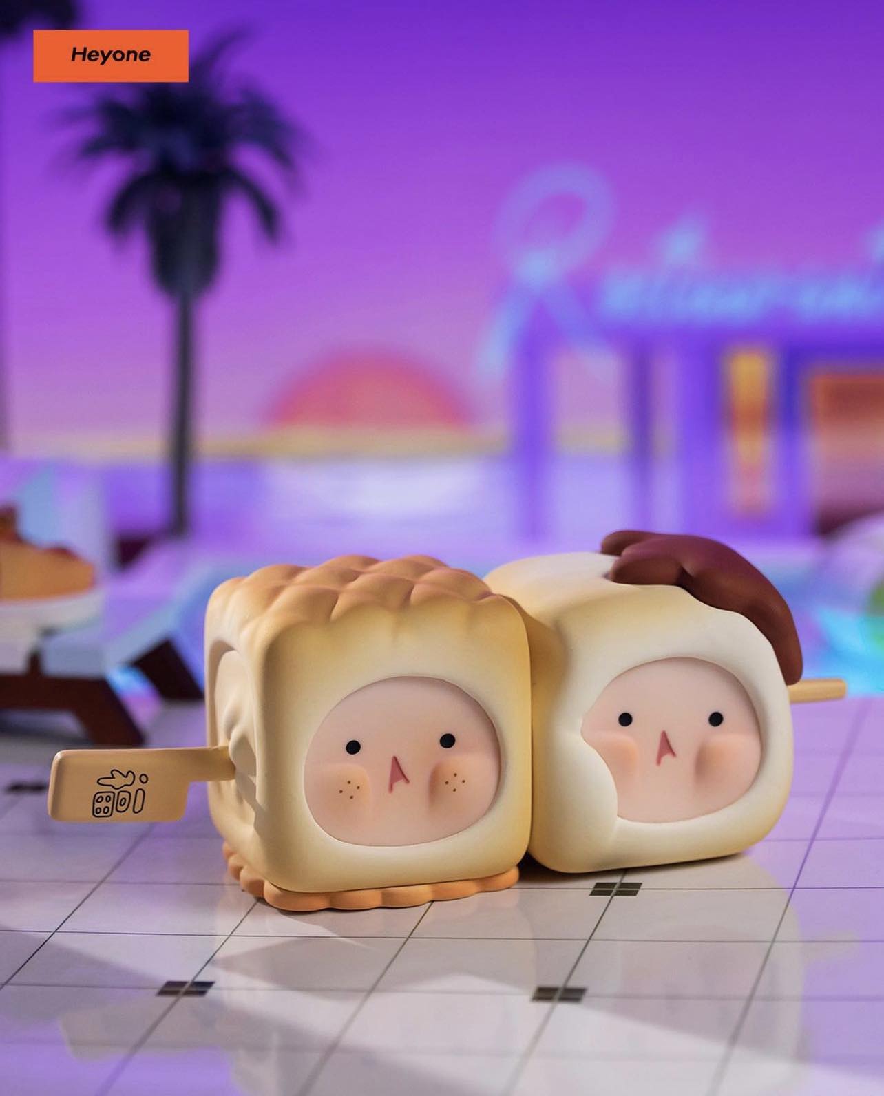 Tuan Tuan Neon Sunset Bistro Blind Box Series