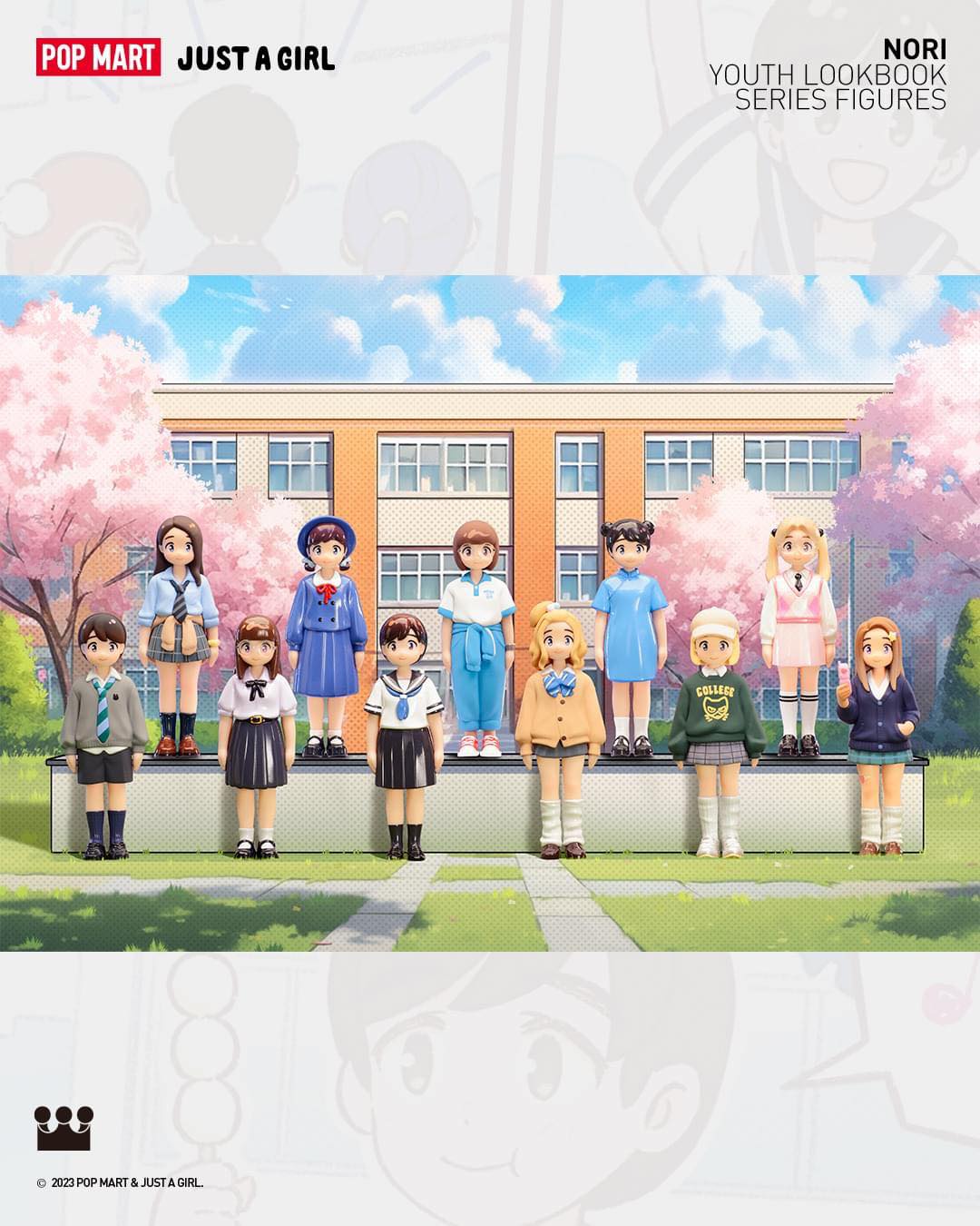 NORI Youth Lookbook Blind Box Series Figures