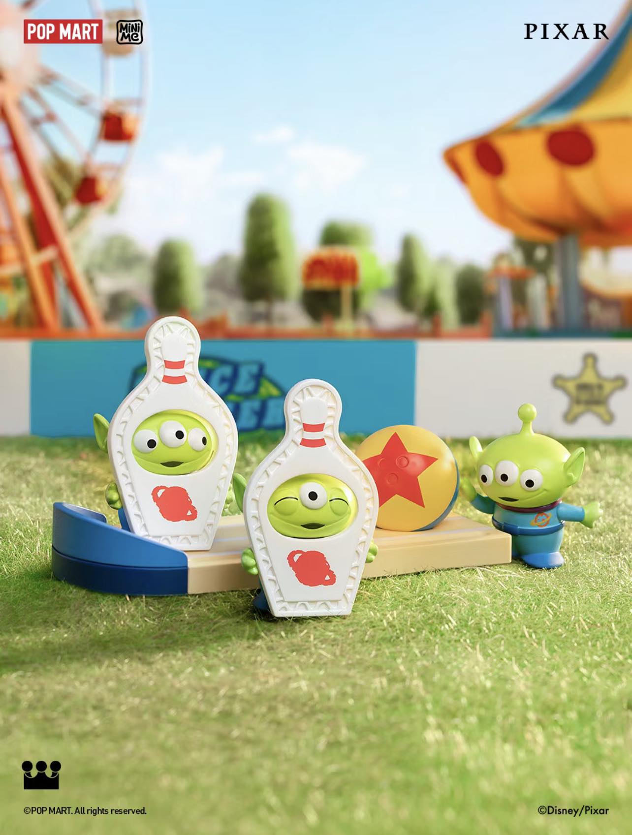 Pixar Alien Party Games Series Scene Sets