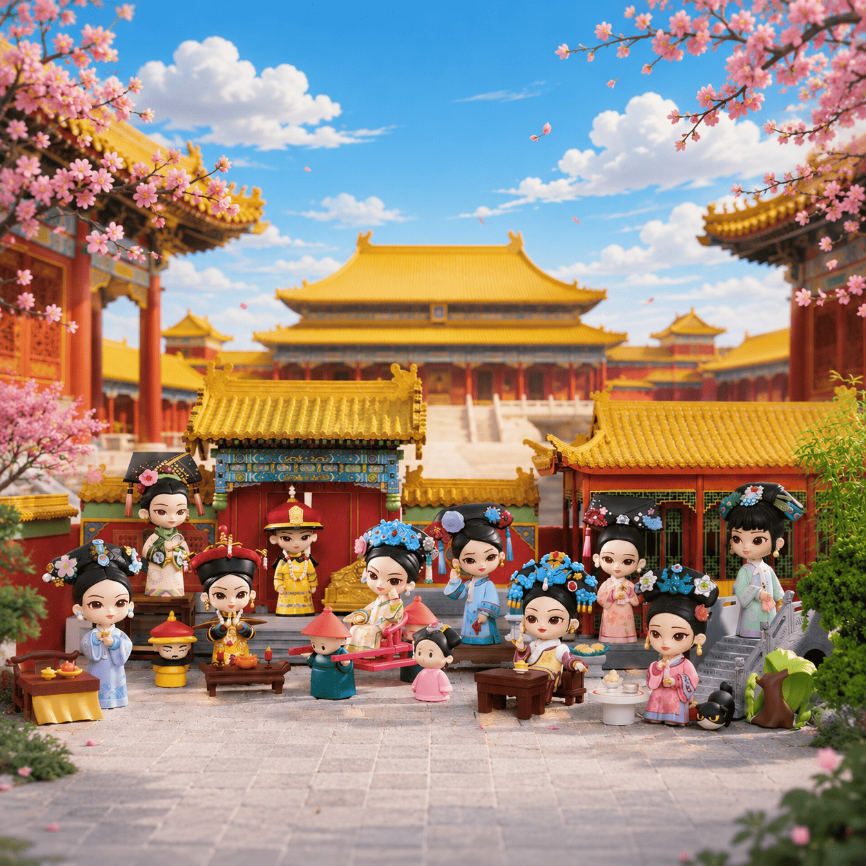 Empresses in the Palace-Series 4 Generation Blind Box Figure
