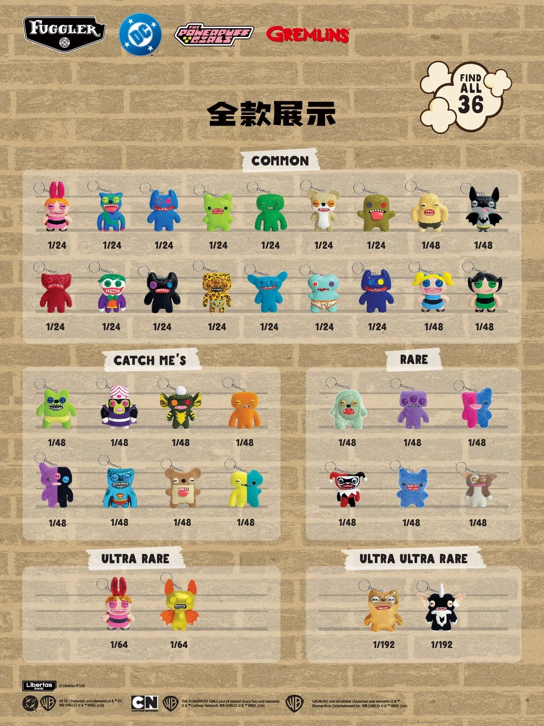 Fuggler Figure Blind Box Keychain Series 4