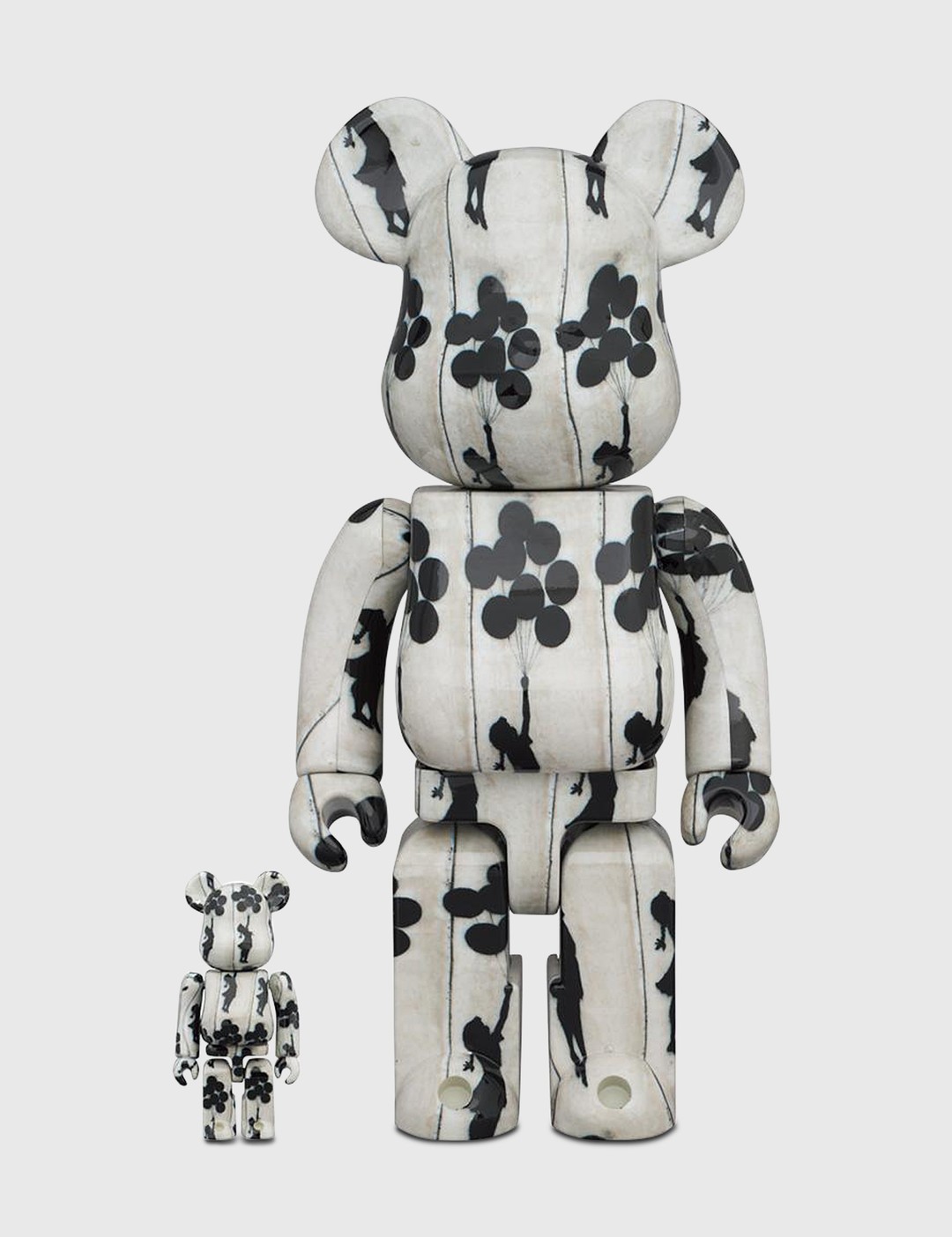 Be@rbrick Flying Balloons Girl 100％ & 400％ Set