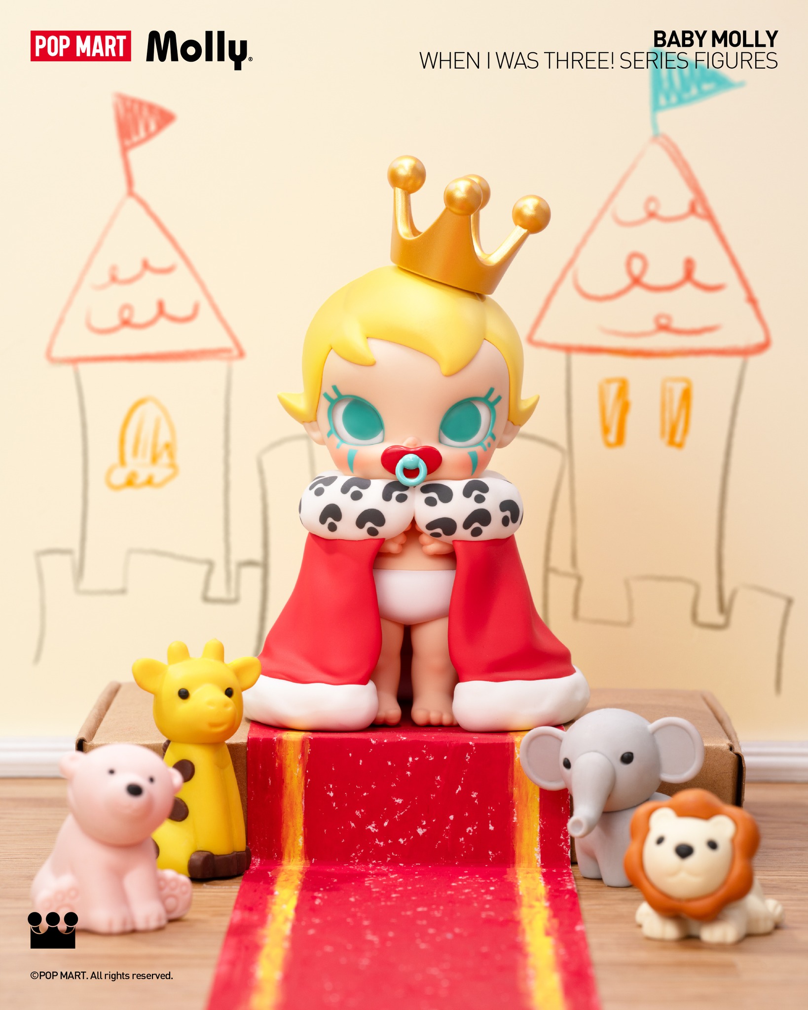 Baby Molly When I was Three！Series Figures