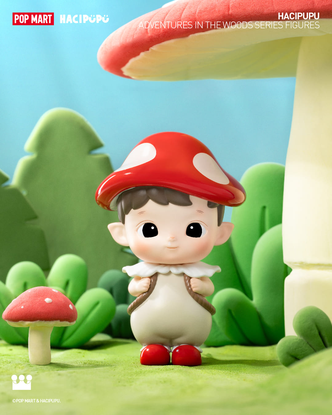 HACIPUPU Adventures In The Woods Series Figures