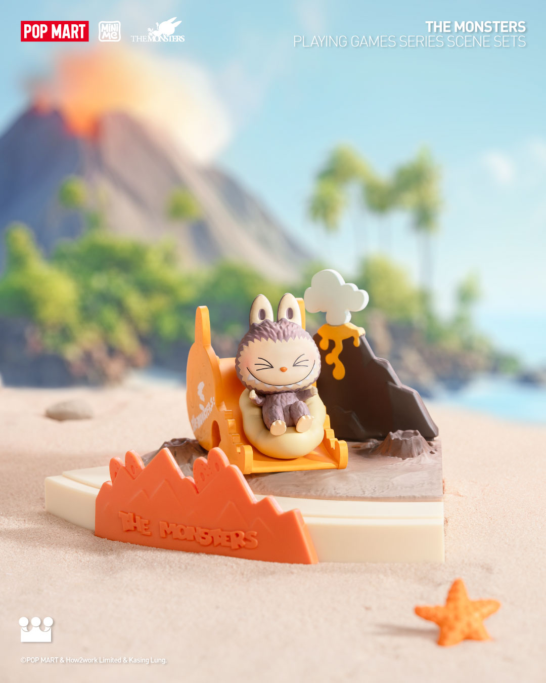 THE MONSTERS Playing Games Series Scene Sets