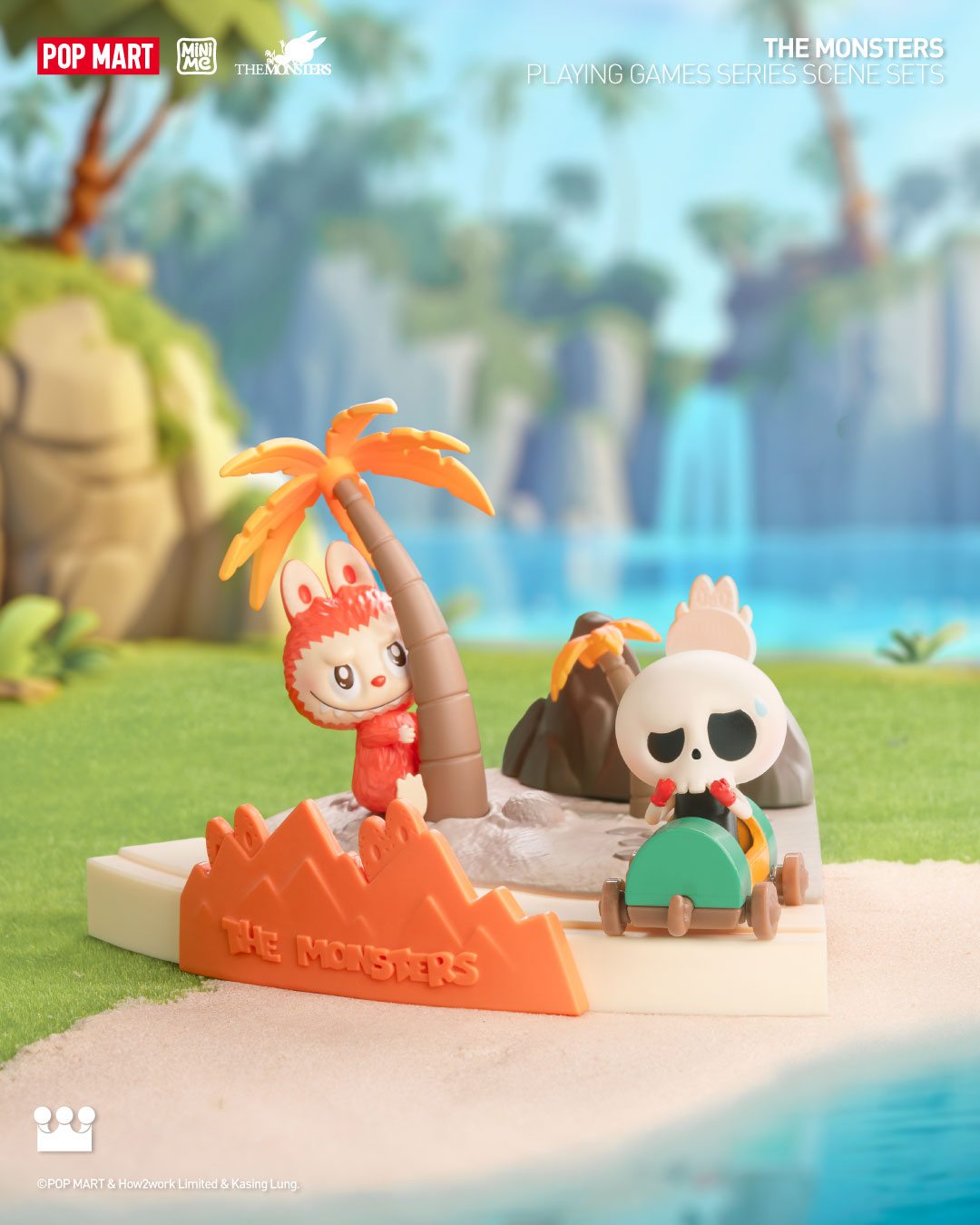 THE MONSTERS Playing Games Series Scene Sets