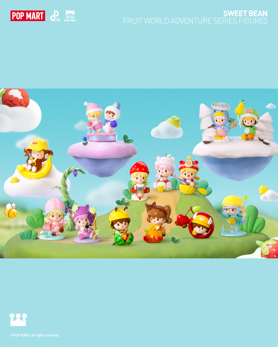 Sweet Bean Fruit World Adventure  Series Figures