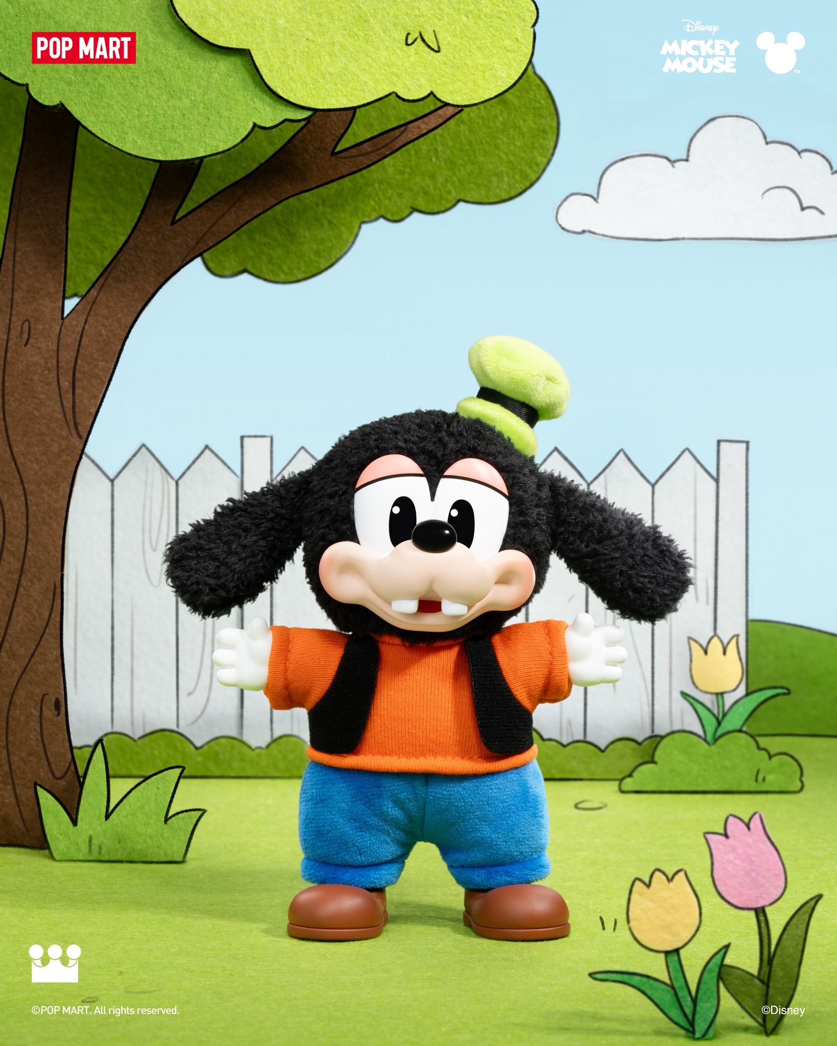 Mickey Family Cute Together Keychain Series Figures