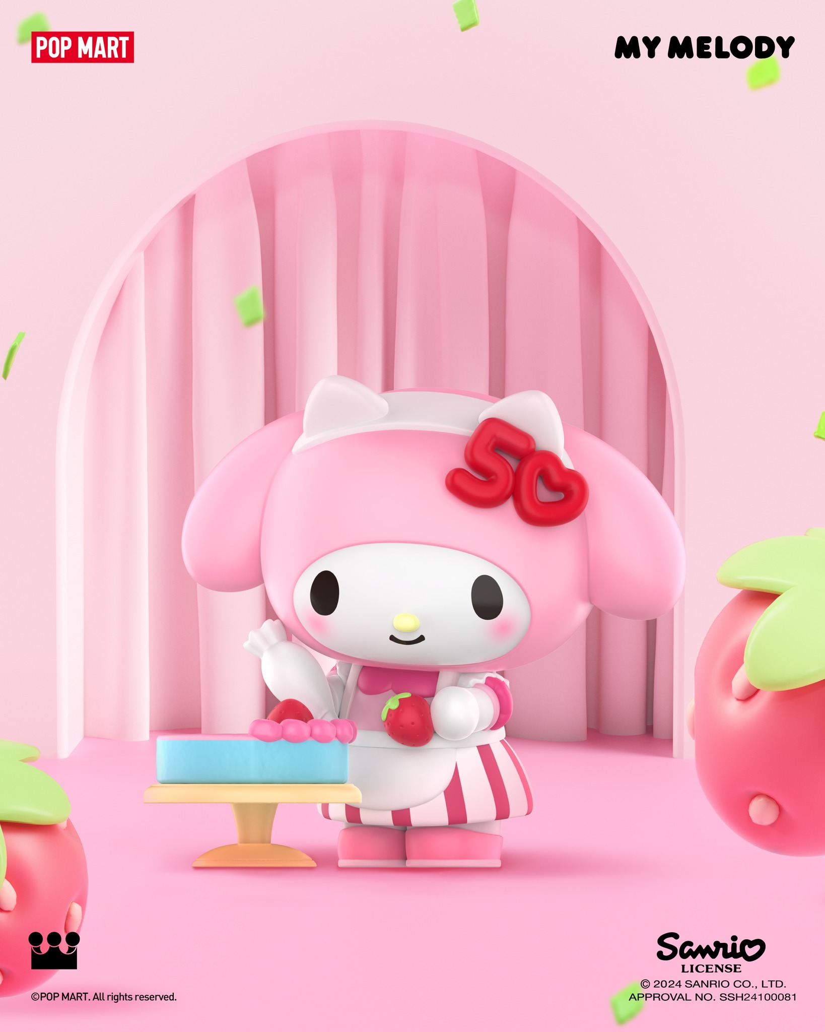 Sanrio characters Hello Kitty 50th Anniversary Series Figures