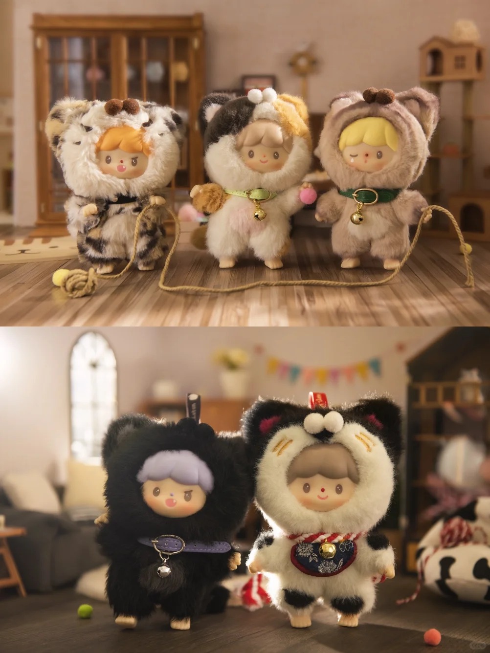 zZoton My Little Cat Plush Series Blind Box