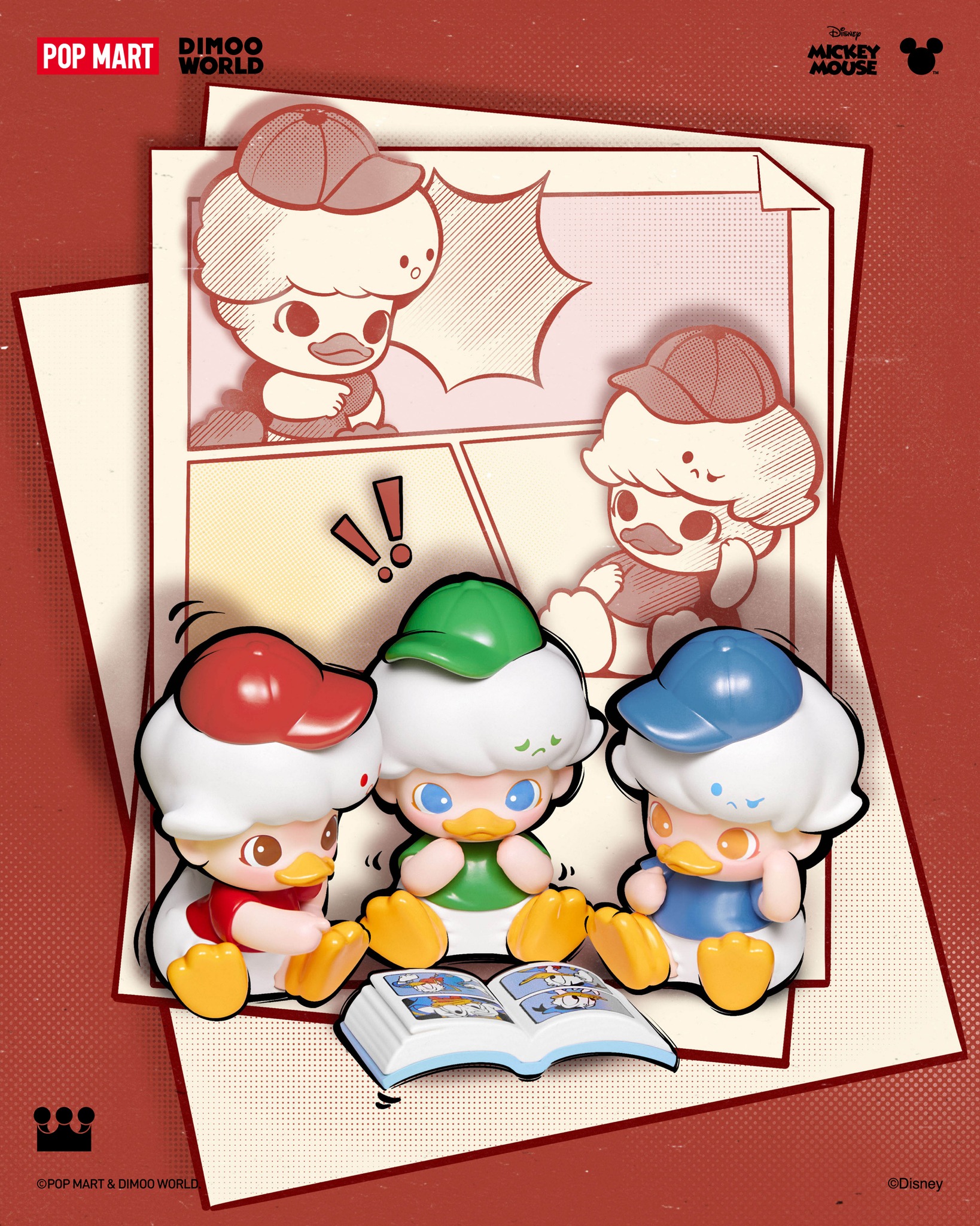 Dimoo Disney Desktop DIMOO WORLD × DISNEY Series Figures