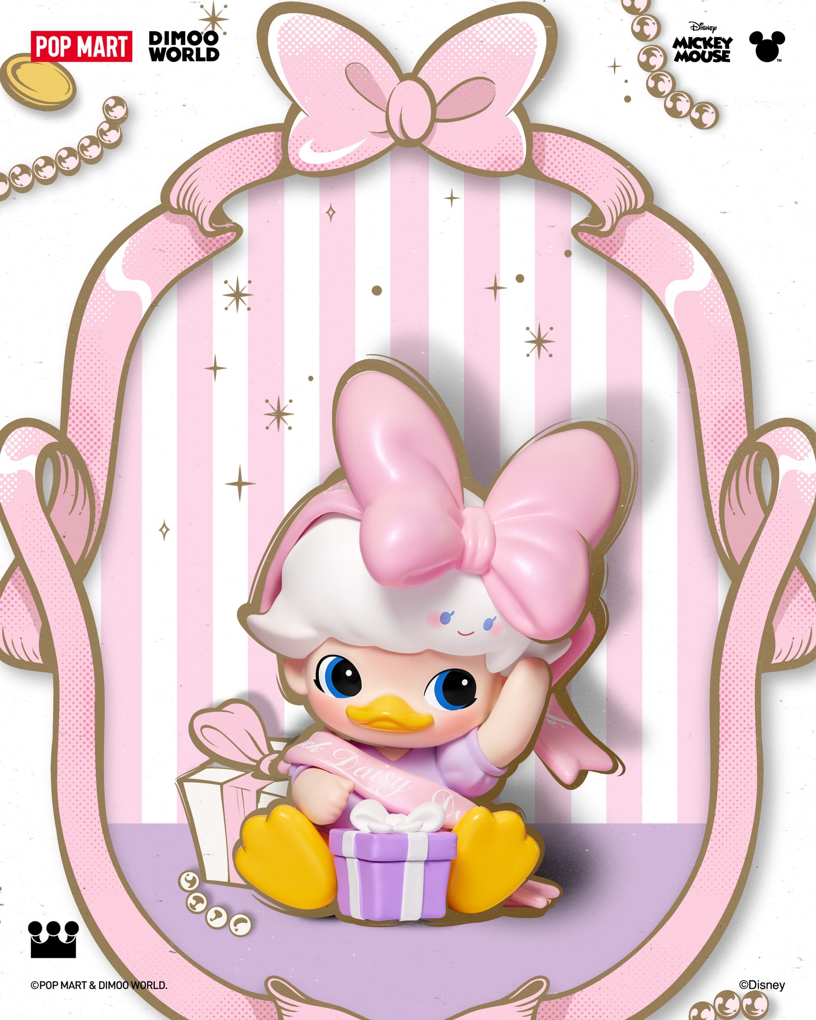 Dimoo Disney Desktop DIMOO WORLD × DISNEY Series Figures