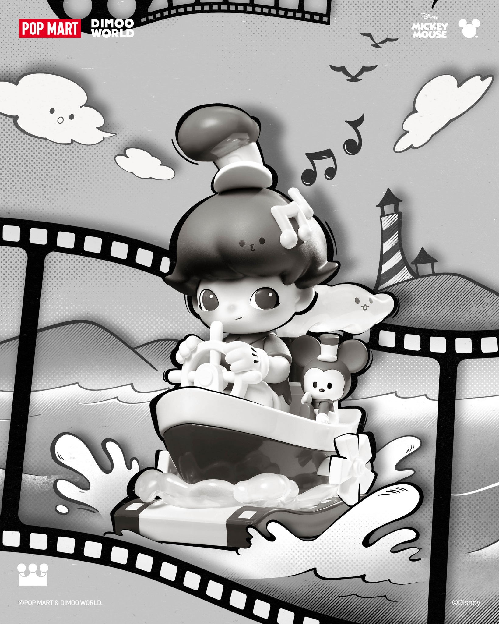 DIMOO WORLD × DISNEY Series Figures