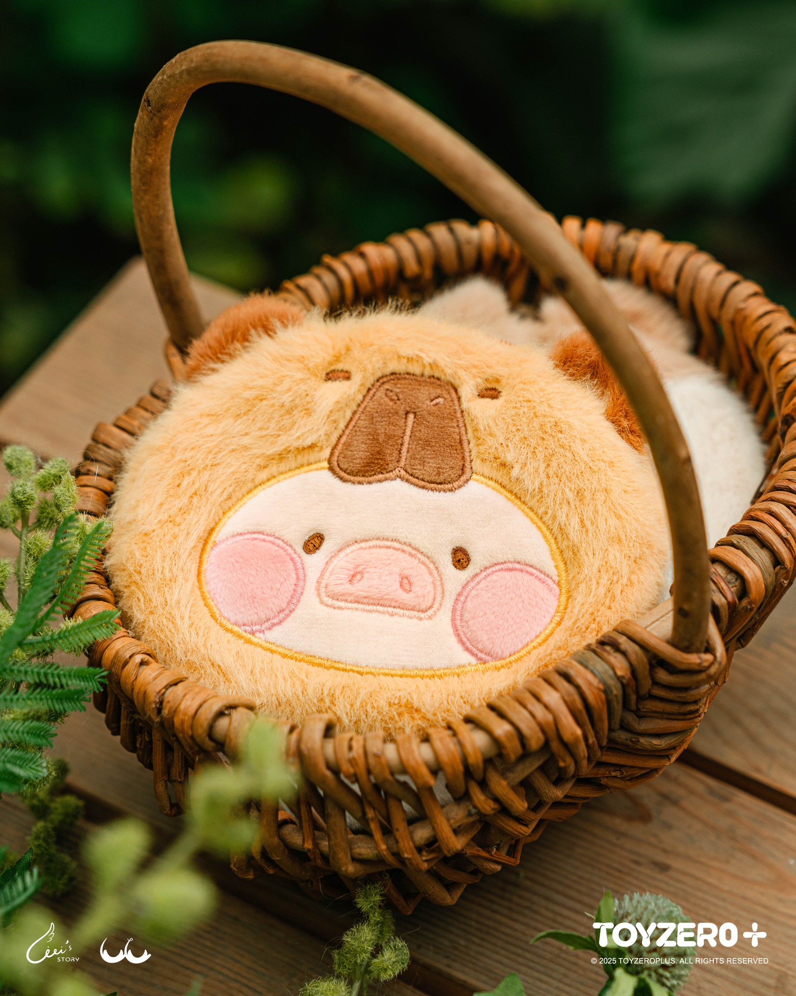 LuLu the Piggy Animal Party - Plush Pouch