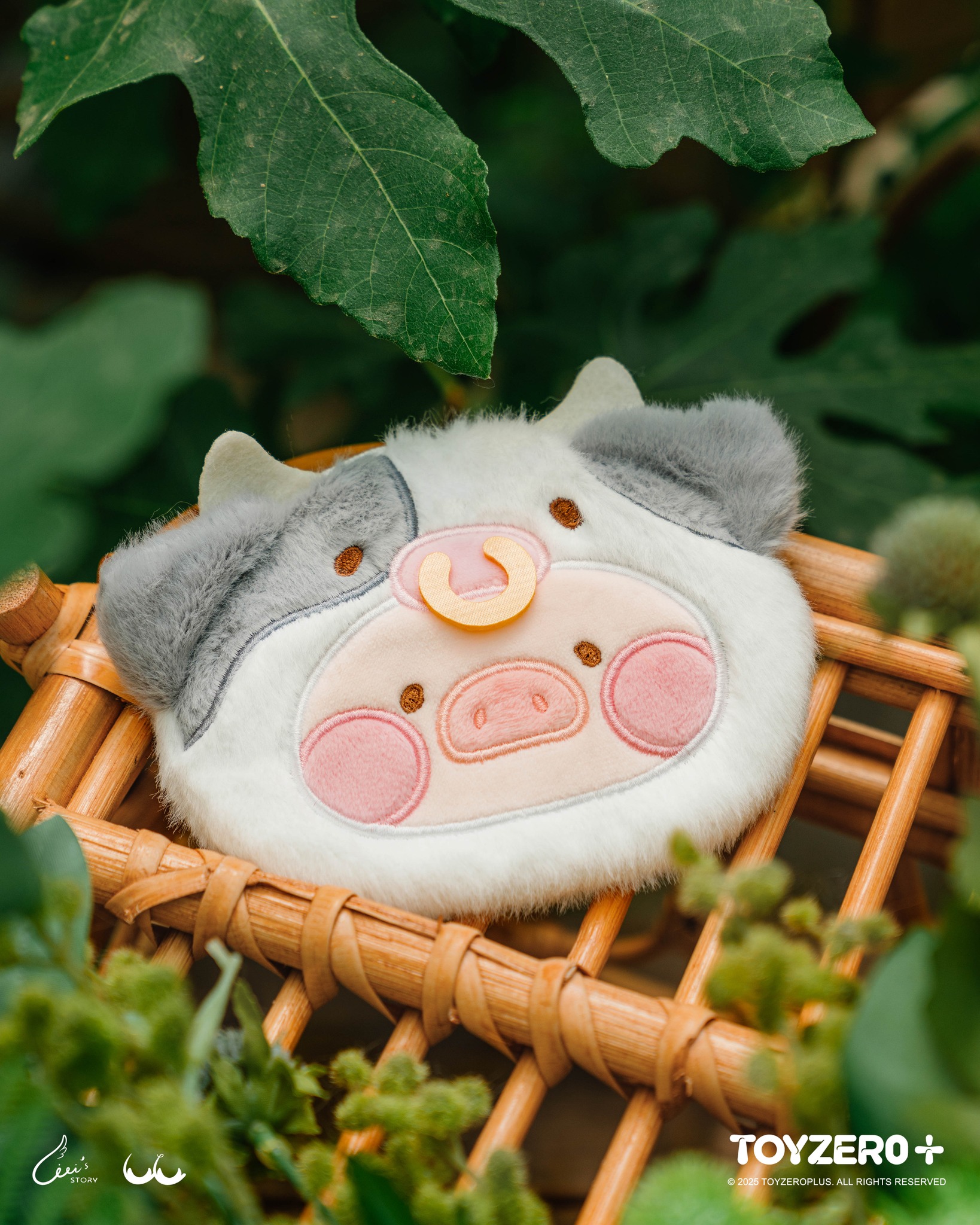 LuLu the Piggy Animal Party - Plush Pouch