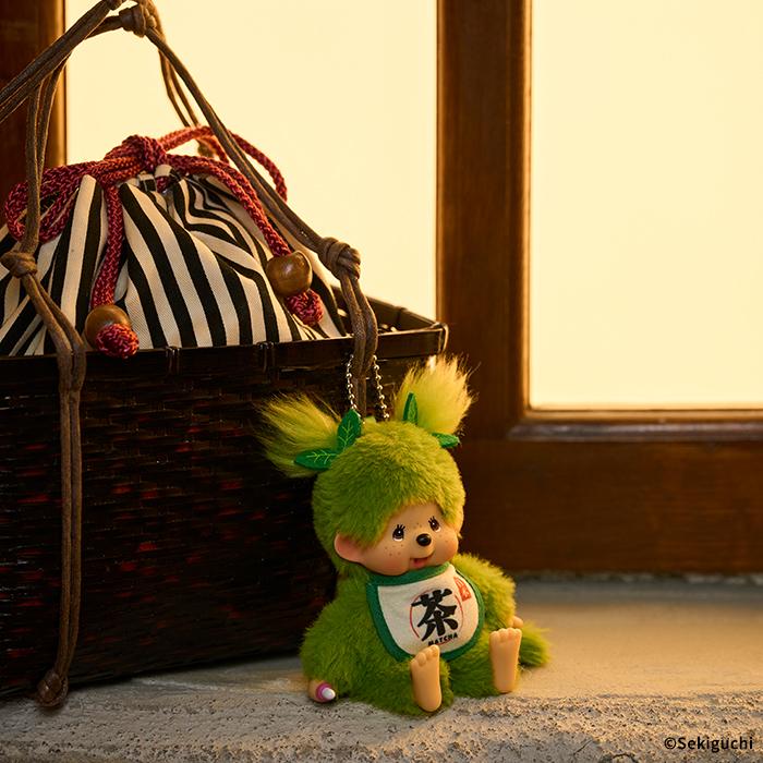 Matcha Monchhichi Keychain (Girl)