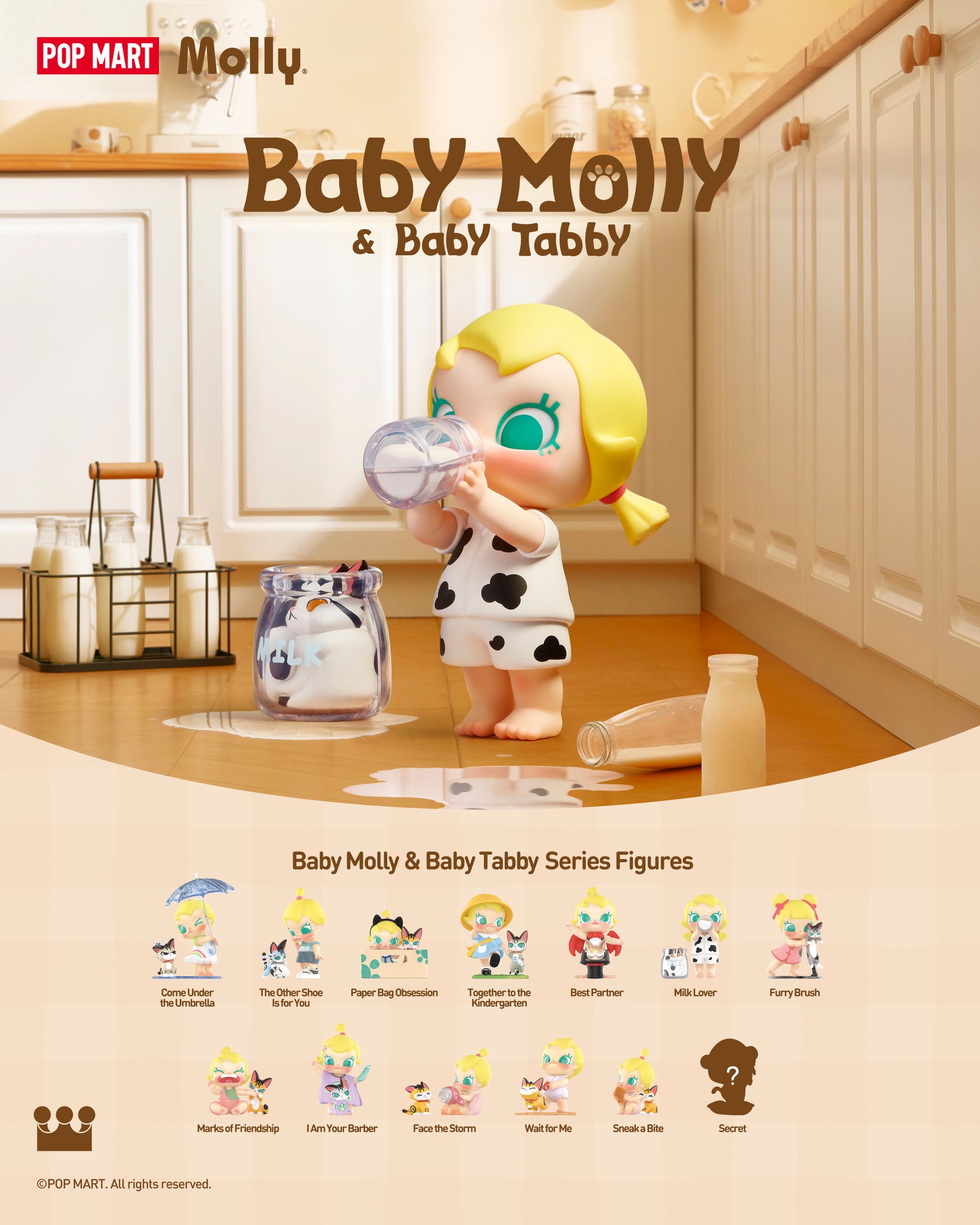 Baby Molly & Baby Tabby Series Figures